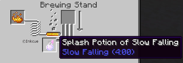 slow falling potion minecraft