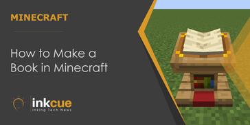 How to make a Book in Minecraft