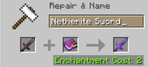 Minecraft Mending Enchantment Image 1