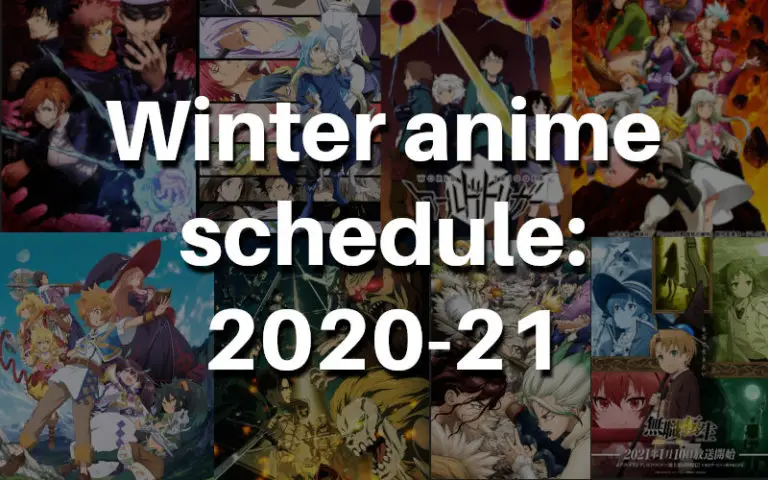 Best Winter Anime Season 2020-21