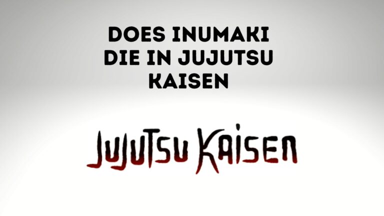 Does Inumaki Die In Jujutsu Kaisen? Inumaki Death Explained