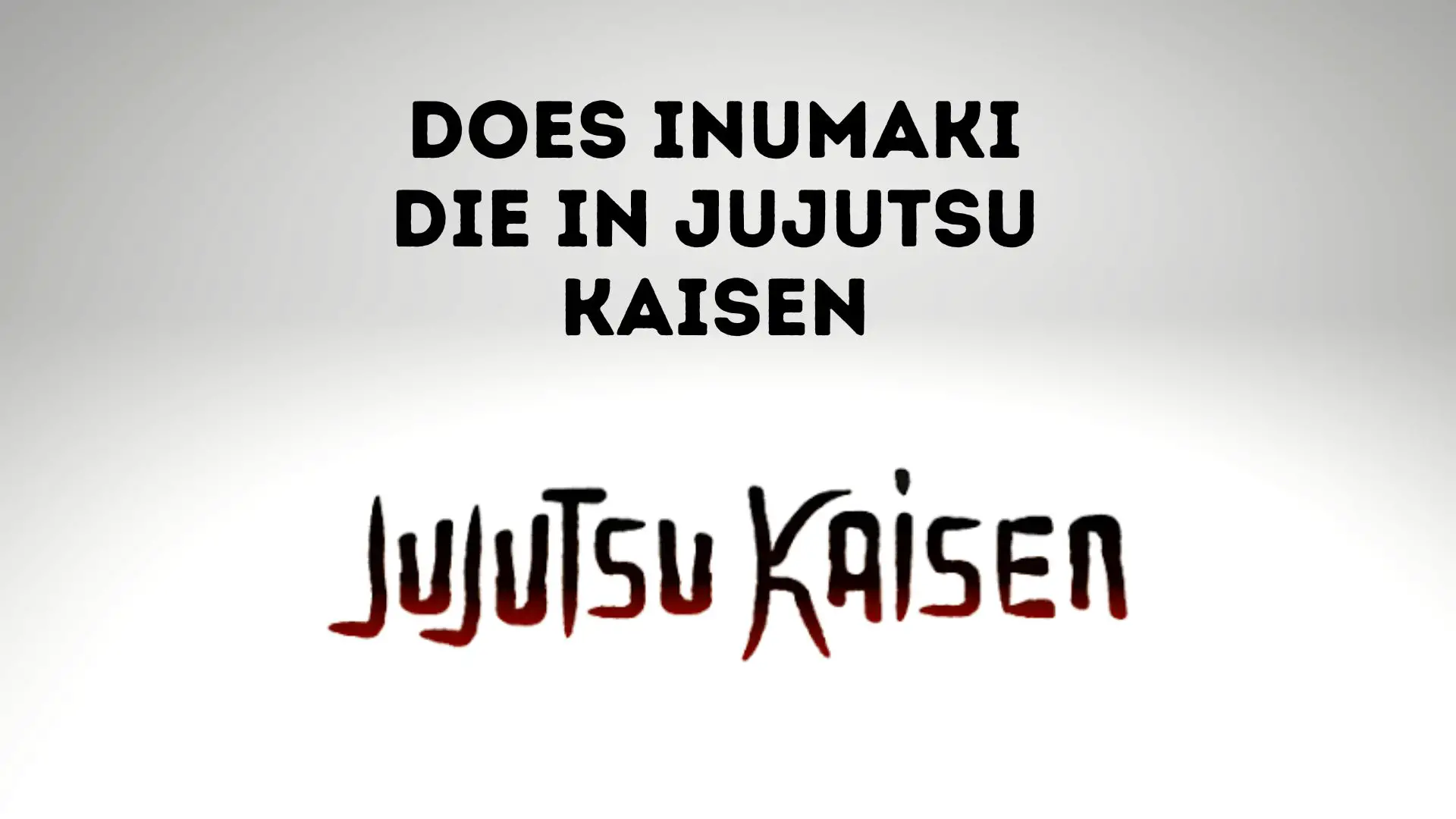Does Inumaki Die In Jujutsu Kaisen