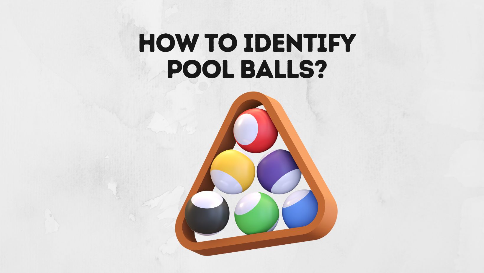How To Identify Pool Balls
